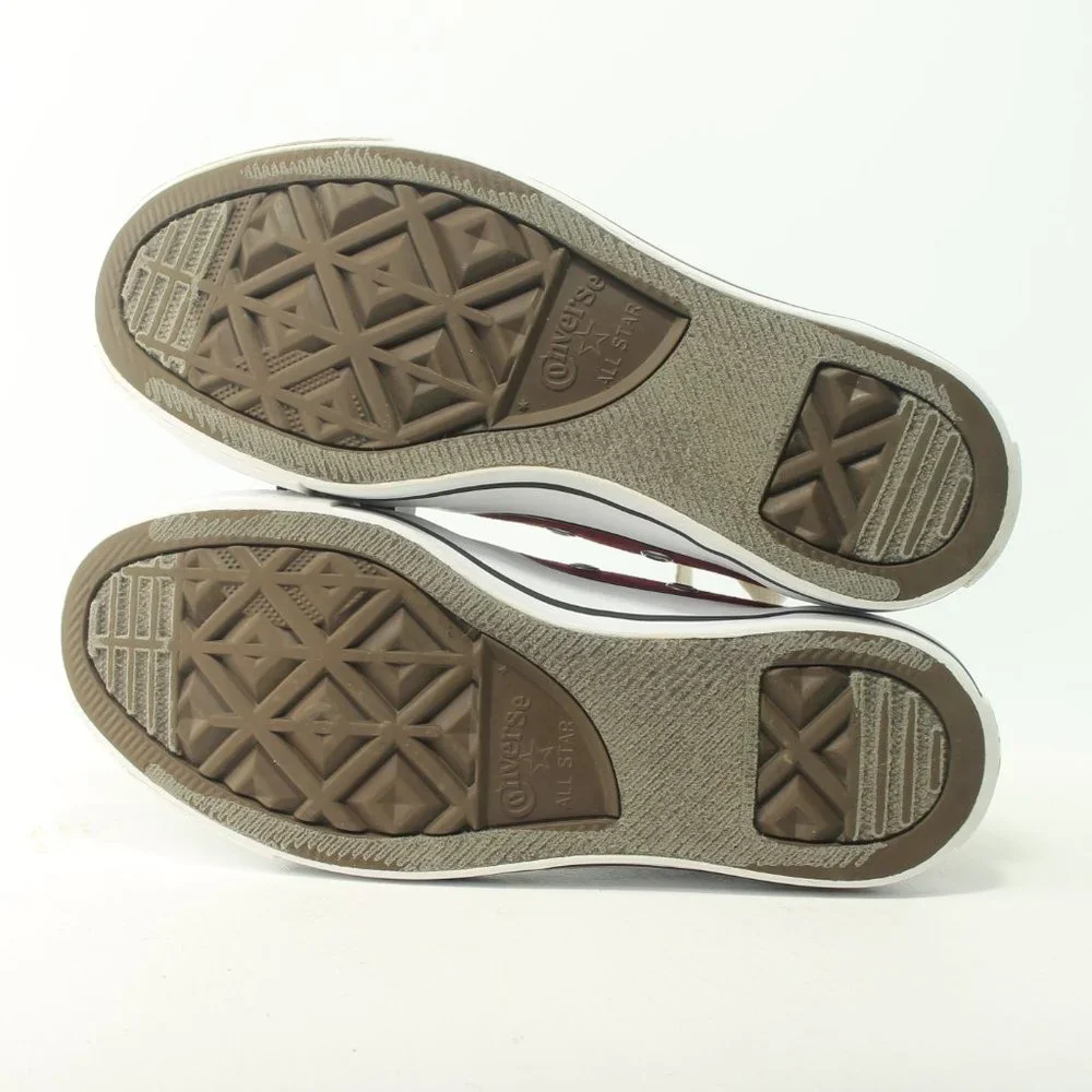 Converse  All Stars Burgundy Skater Size Women's 6 or Men's 4 - Picture 11 of 16